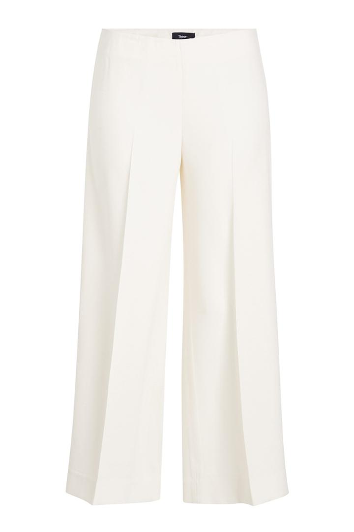 Theory Theory Terena Cropped Crepe Pants