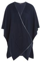 Steffen Schraut Steffen Schraut Cape With Cashmere - Blue
