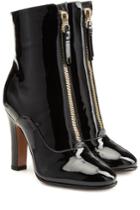 Valentino Valentino Patent Leather Ankle Boots