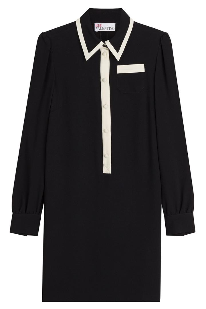 R.e.d. Valentino R.e.d. Valentino Dress With Contrast Trim