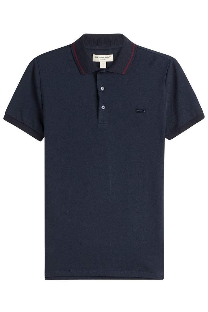 Burberry London Burberry London Cotton Polo Shirt - Red