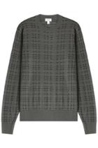 Brioni Brioni Wool-silk-cashmere Patterned Pullover