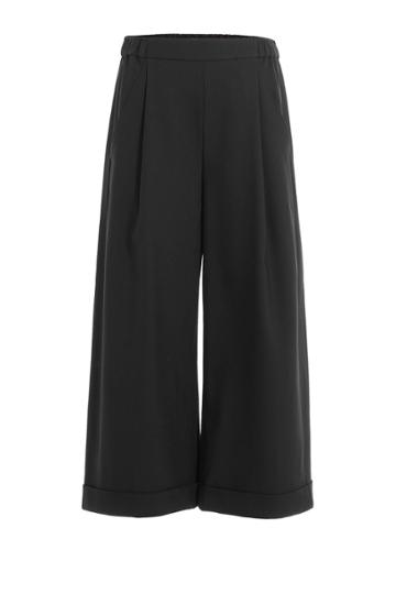 Nobi Talai Nobi Talai Wool Culottes - Black