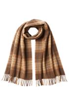 A.p.c. A.p.c. Checked Wool Scarf - Brown