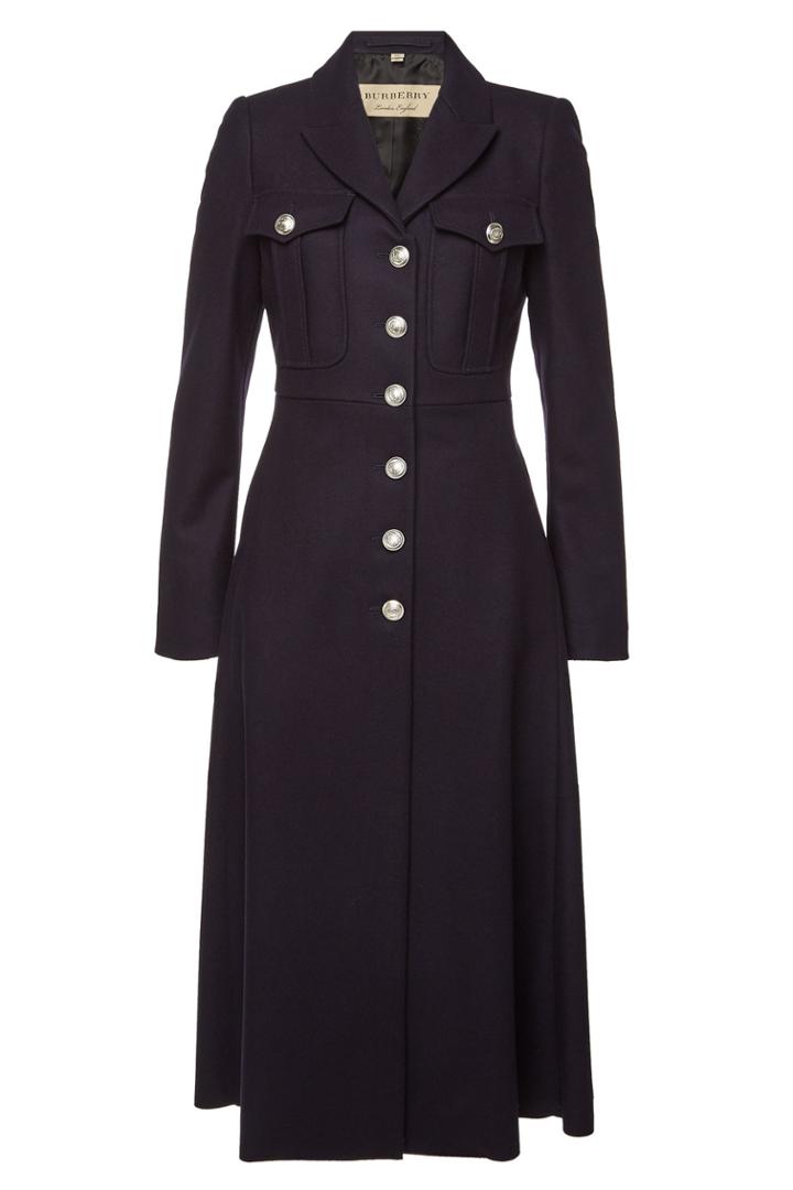 Burberry Burberry Beaumaris Wool Coat
