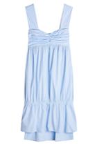 Victoria Victoria Beckham Victoria Victoria Beckham Gathered Stripe Cotton Dress