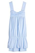 Victoria Victoria Beckham Victoria Victoria Beckham Gathered Stripe Cotton Dress