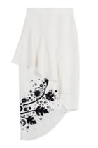 Peter Pilotto Peter Pilotto Printed Cady Skirt - White