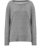 Current/elliott Oversize Pullover In Heather Grey