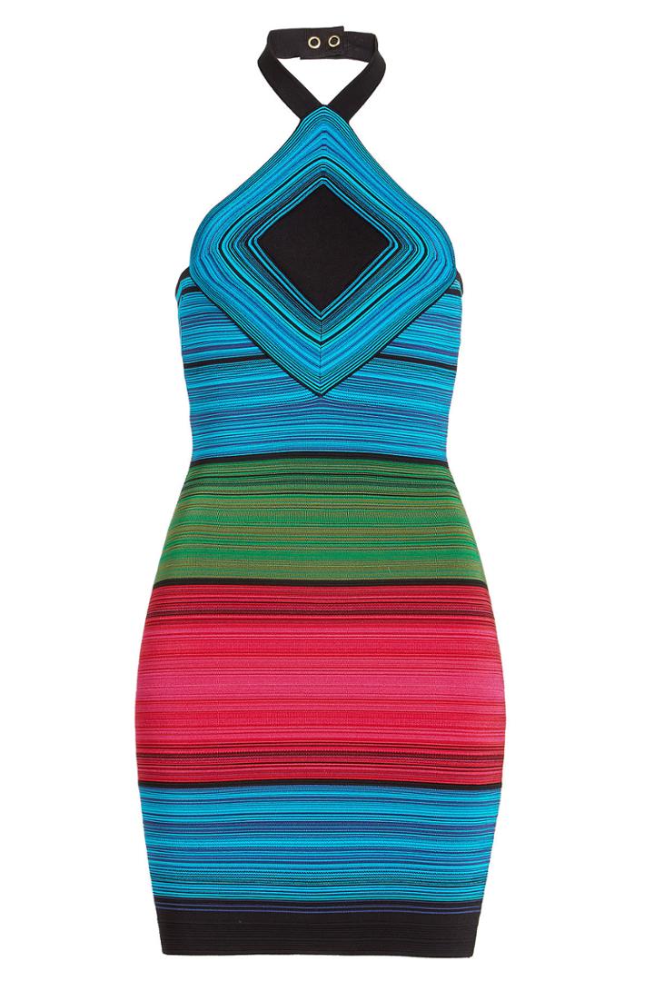 Balmain Balmain Halterneck Mini Dress