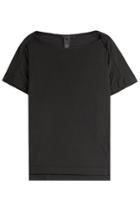 Donna Karan Donna Karan Cashmere-blend T-shirt - Black