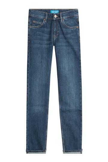 Mih Jeans Mih Jeans Cropped Slim Jeans - Blue