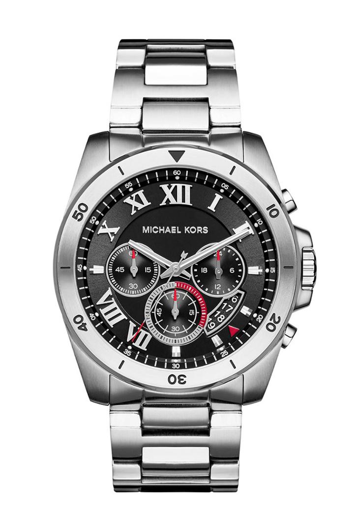 Michael Kors Michael Kors Brecken Silver-tone Stainless Steel Watch