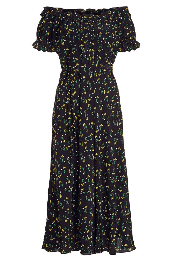 Rixo London Rixo London Bella Printed Silk Dress