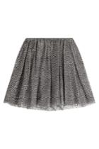 R.e.d. Valentino R.e.d. Valentino Tulle Mini Skirt With Glitter