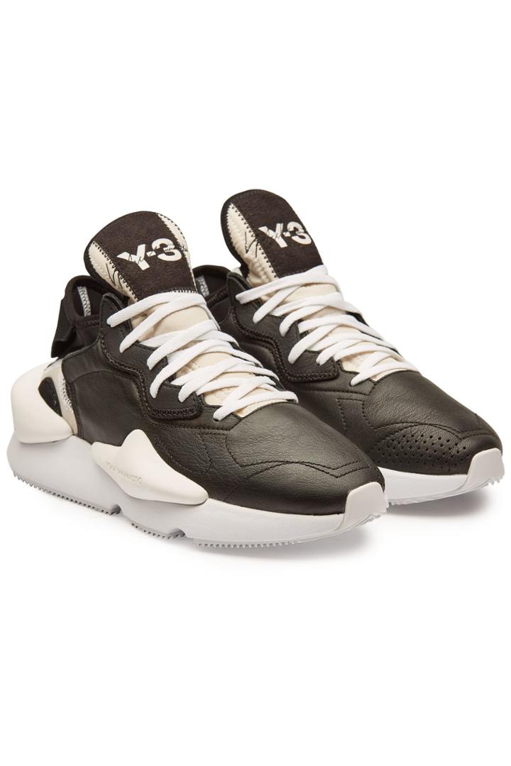 Y-3 Y-3 Kaiwa Sneakers With Leather