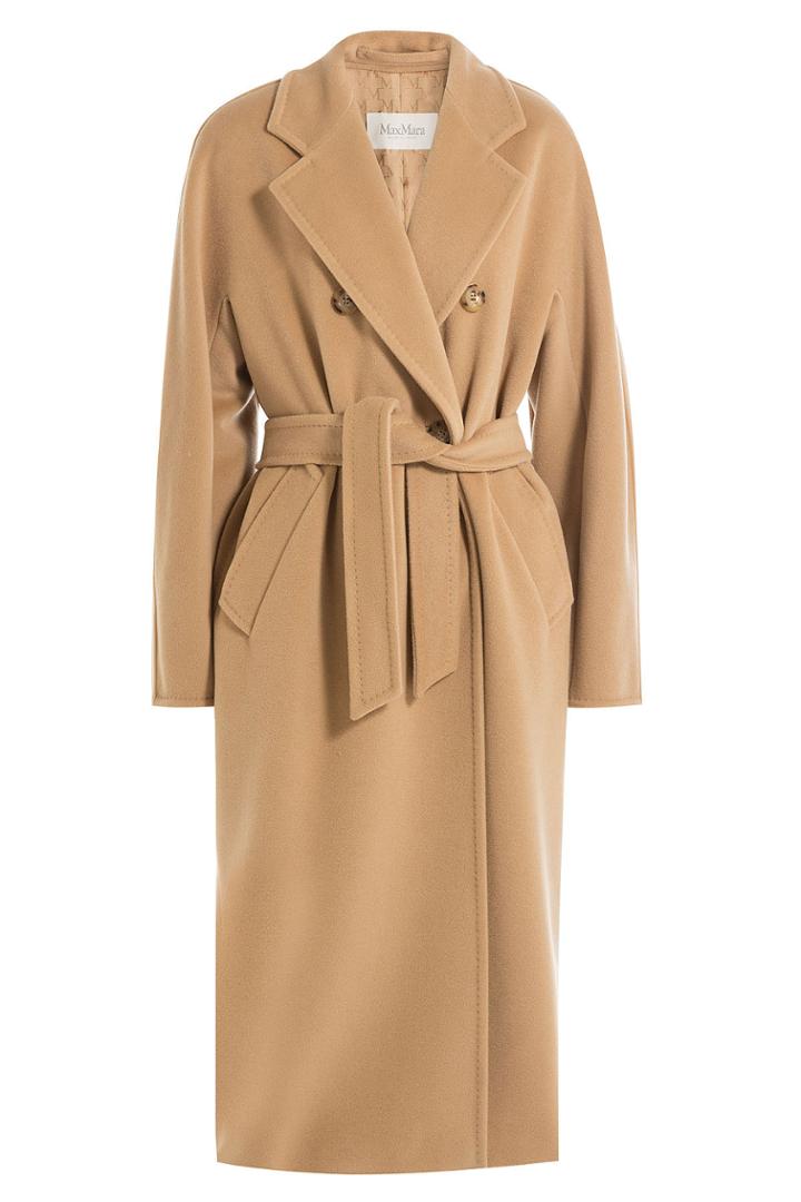 Max Mara Max Mara Virgin Wool Belted Coat