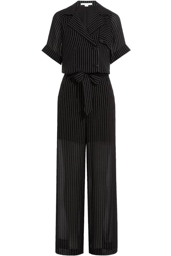 Alexander Wang Alexander Wang Pinstriped Jumpsuit - Multicolored