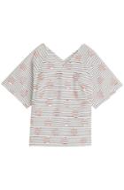 Kenzo Dots & Stripes Poplin Top