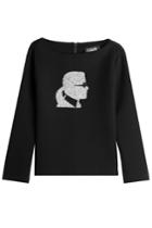 Karl Lagerfeld Karl Lagerfeld Embellished Pullover