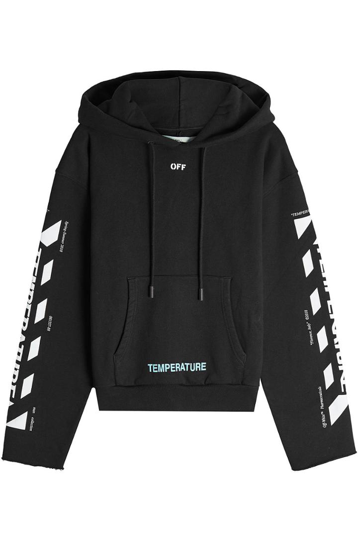 Off-white Off-white Printed Cotton Hoody