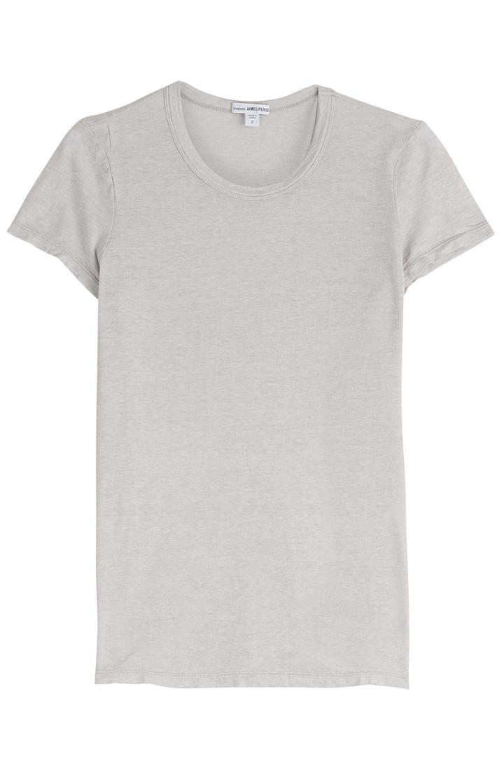 James Perse James Perse Cotton T-shirt - Silver