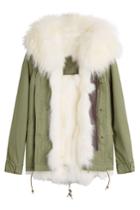 Mr & Mrs Italy Mr & Mrs Italy Cotton Parka With Fur Lining And Hood