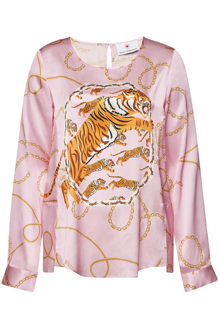 Herzensangelegenheit Herzensangelegenheit Printed Silk Top