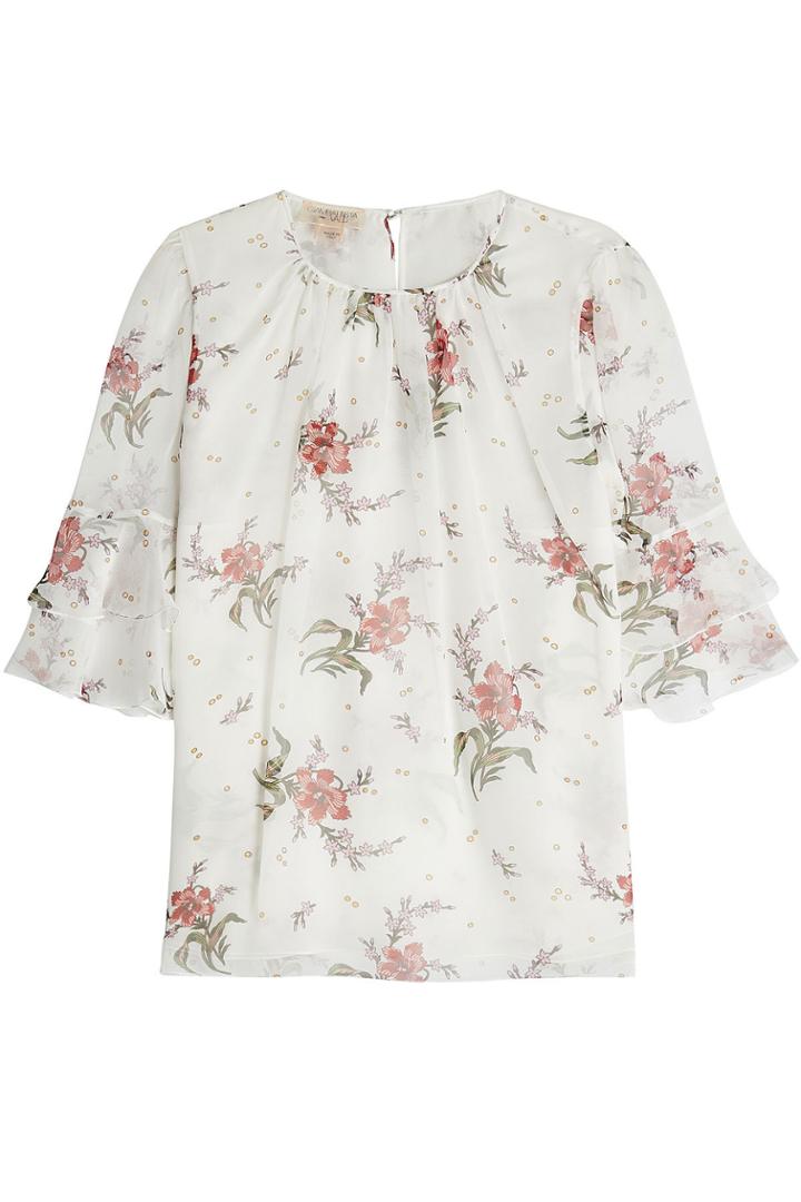 Giambattista Valli Giambattista Valli Printed Silk Blouse