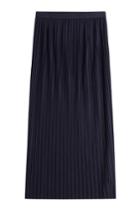 Theory Theory Pleated Long Skirt - Blue