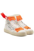 Off-white Off-white Low 3.0 Leather High-top Sneakers