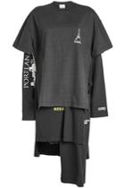 Vetements Vetements Layered Top With Asymmetric Hem