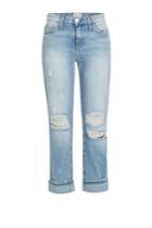 Current/elliott Current/elliott High-waisted Cropped Jeans
