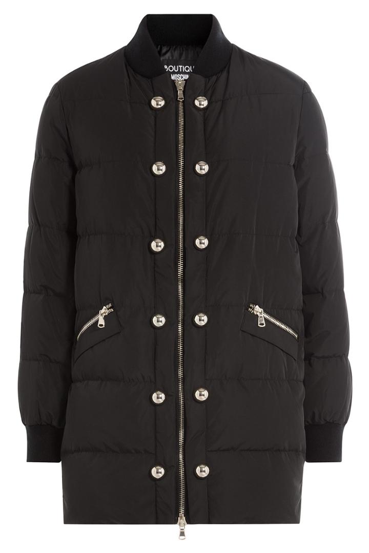 Boutique Moschino Boutique Moschino Quilted Jacket - Black