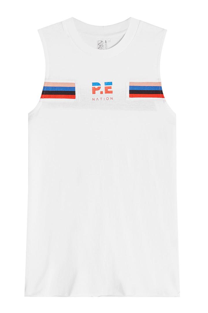 P.e. Nation P.e. Nation Code Breaker Cotton Tank Top