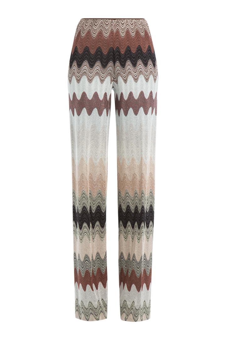 Missoni Missoni Wide Leg Crochet Knit Pants - None