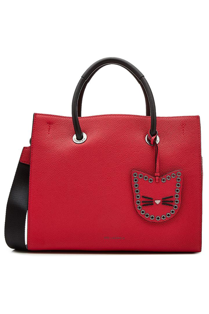 Karl Lagerfeld Karl Lagerfeld K/karry All Leather Tote
