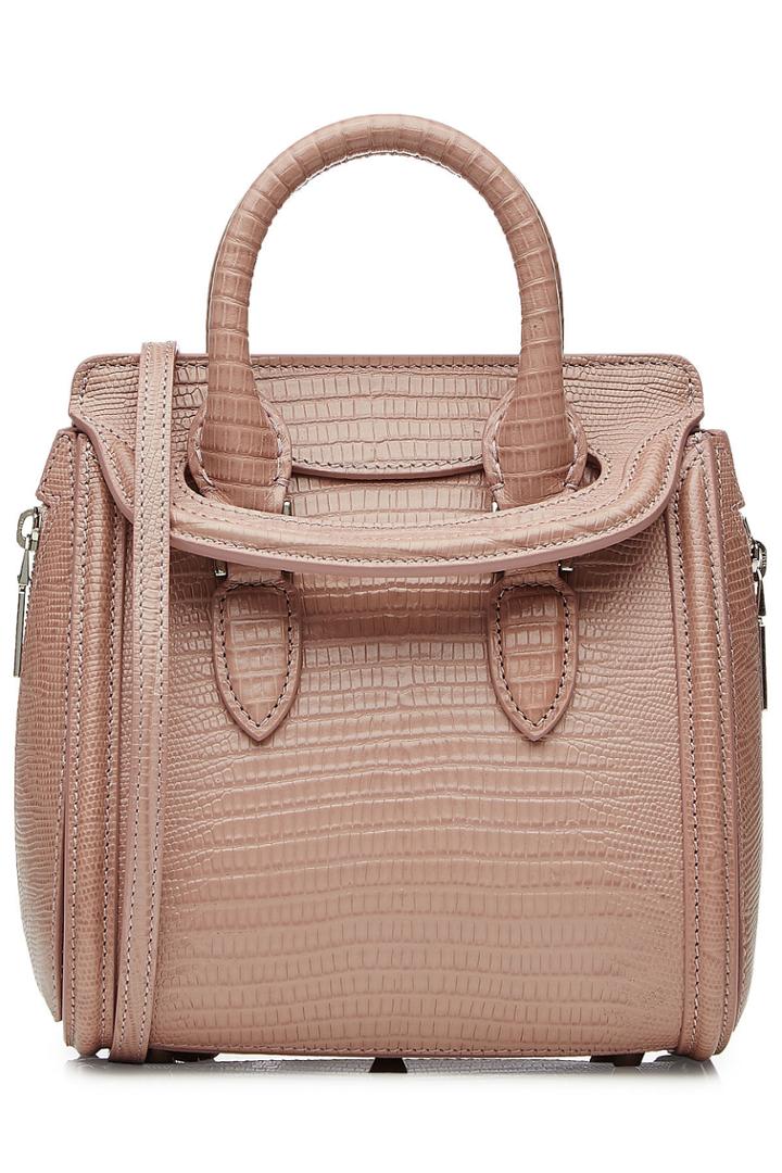 Alexander Mcqueen Alexander Mcqueen Heroine Mini Leather Tote - None