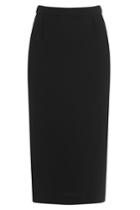 Roland Mouret Roland Mouret Wool Pencil Skirt - Black