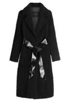 Blancha Blancha Sheepskin Coat - Black