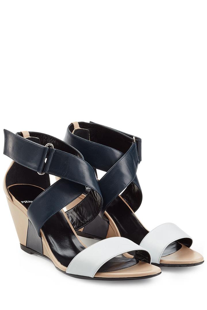 Pierre Hardy Pierre Hardy Leather Wedges