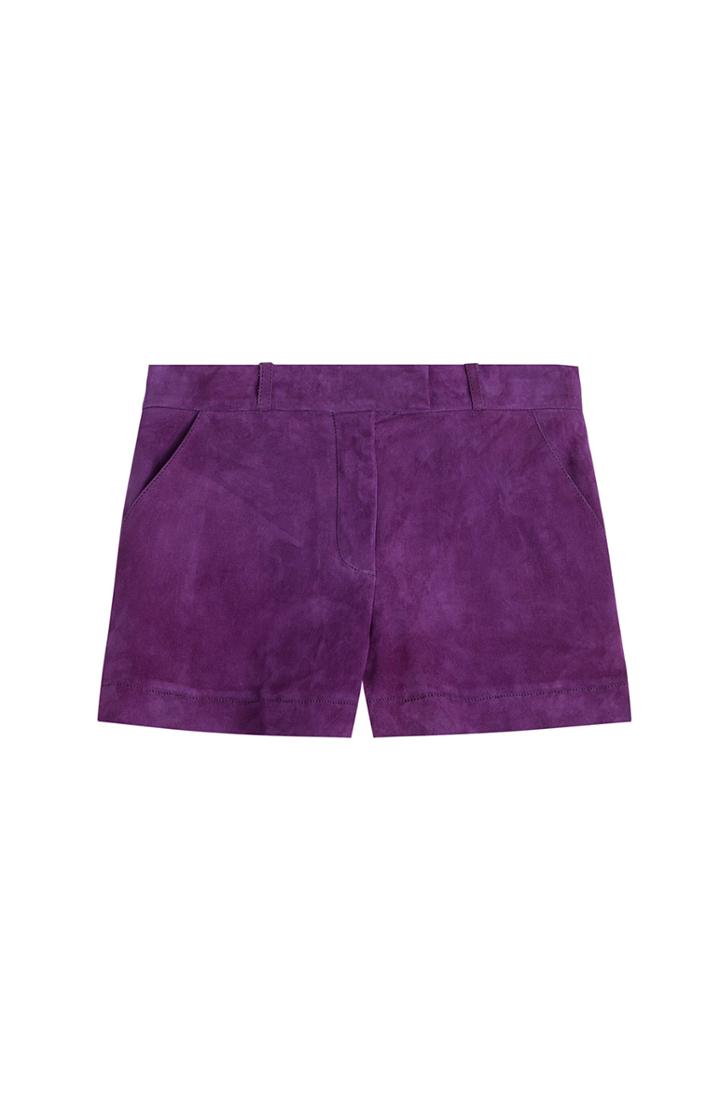 Emilio Pucci Suede Shorts