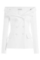Faith Connexion Faith Connexion Blazer With Bardot Shoulders - White