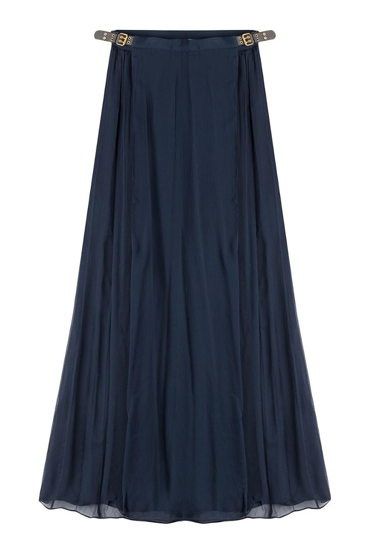 Diane Von Furstenberg Diane Von Furstenberg Silk Skirt - Blue