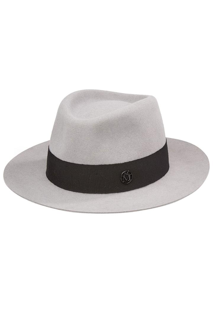 Maison Michel Maison Michel Rabbit Felt Hat - Camel