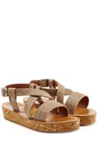 K.jacques K.jacques Leathe Platform Sandals