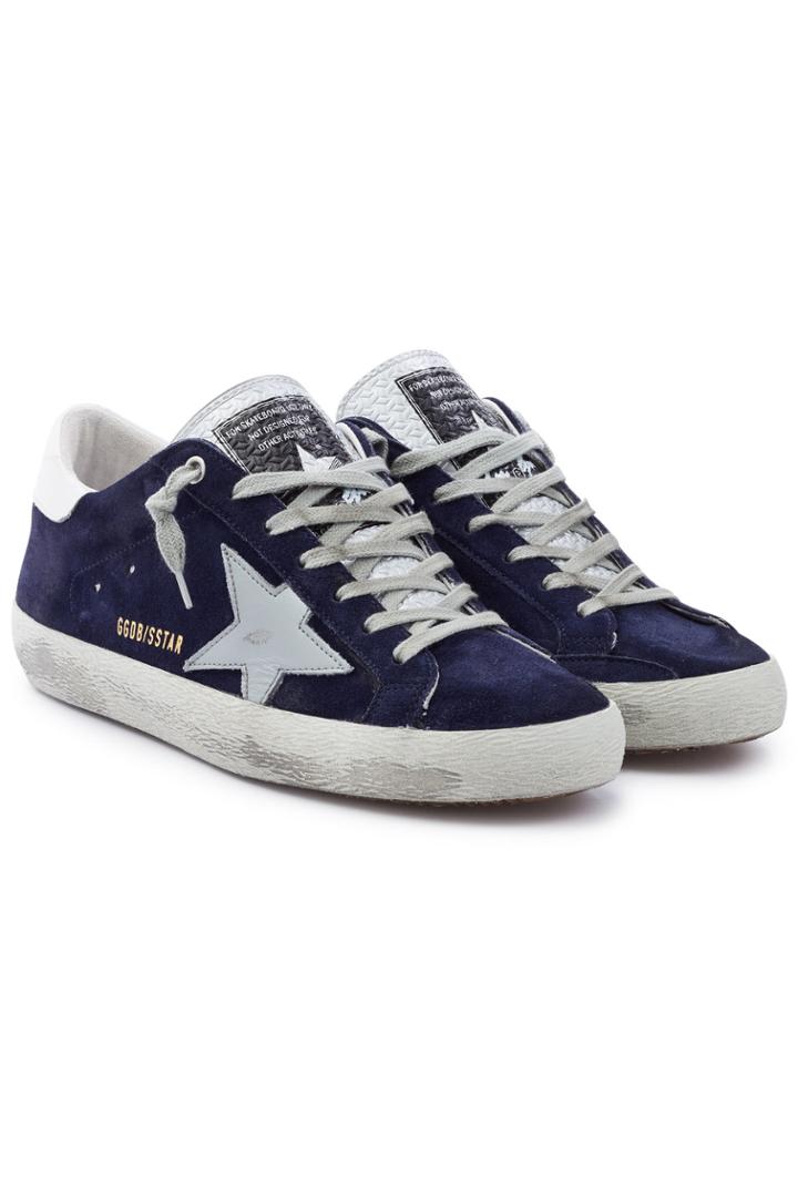 Golden Goose Golden Goose Superstar Suede Leather Sneakers