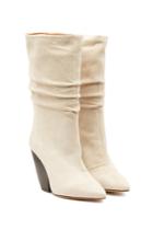 Iro Iro Cristobal Suede Ankle Boots With Leather