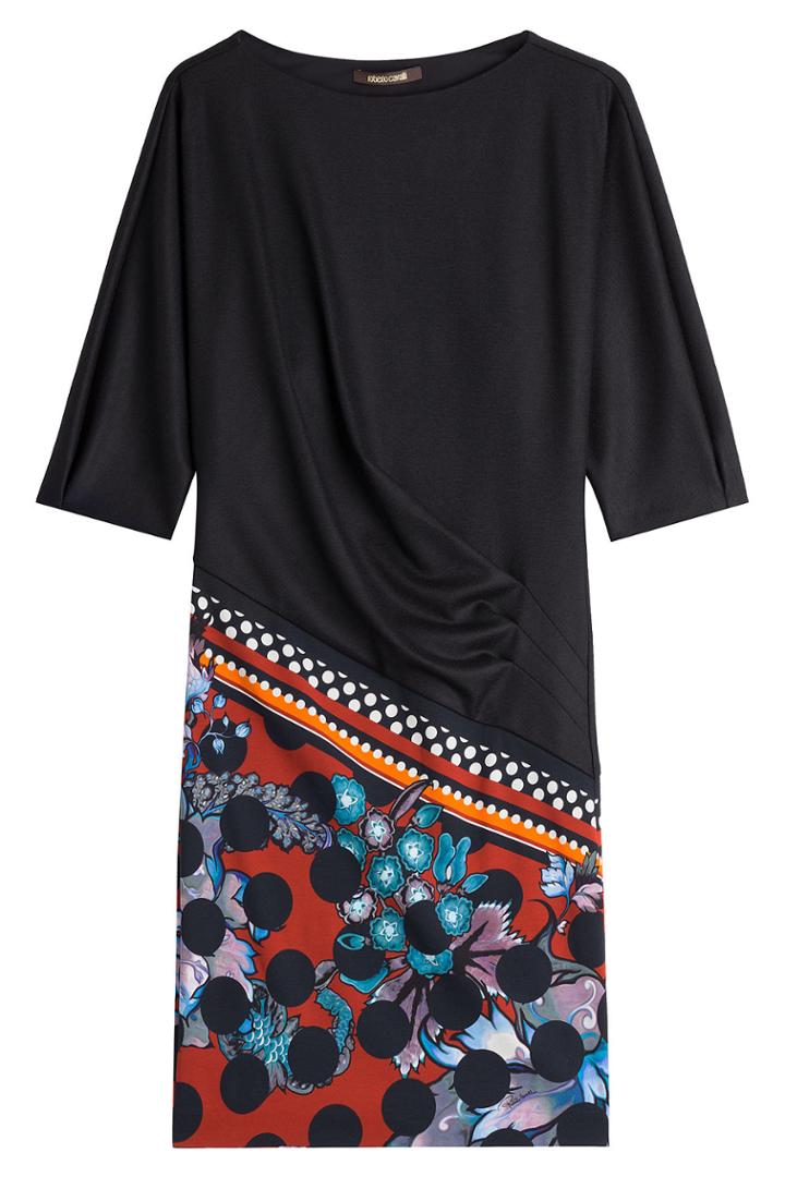 Roberto Cavalli Roberto Cavalli Printed Jersey Dress