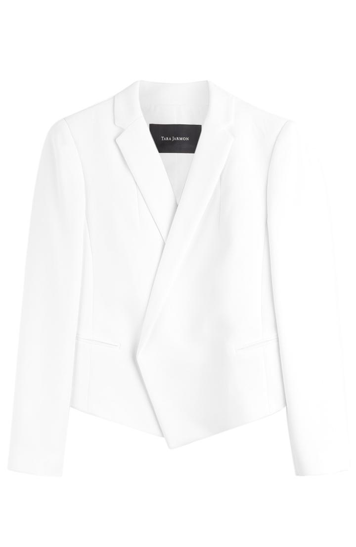Tara Jarmon Structured Jersey Blazer